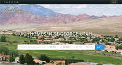 Desktop Screenshot of homesinstgeorgeutah.com